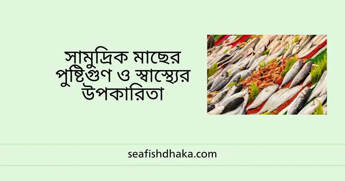 সামুদ্রিক মাছের পুষ্টিগুণ ও স্বাস্থ্যের উপকারিতা